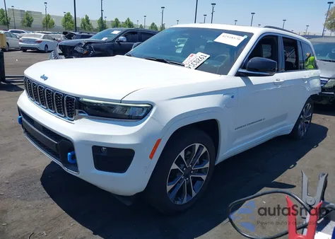 2024 Jeep Grand Cherokee 4Xe Overland z USA, uszkodzony, nr VIN 1C4RJYD61RC107006